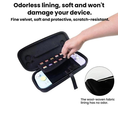 For Nintendo Switch / Switch Oled MOBAPAD M6-HD Portable Anti-Drop Handle Organizer Case