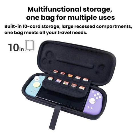 For Nintendo Switch / Switch Oled MOBAPAD M6-HD Portable Anti-Drop Handle Organizer Case