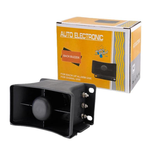 Truck Waterproof Beeping Voice Reversing Alarm, 12-48V, 12-80V