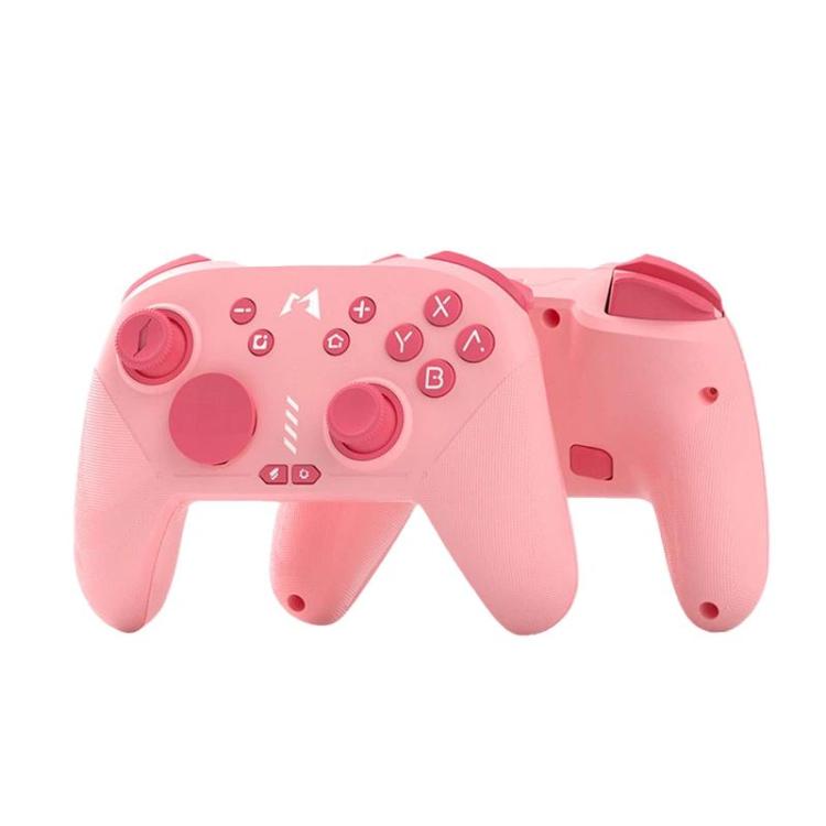 For Steam MOBAPAD Chitu HD Wireless Bluetooth Vibration Game Controller, Pink