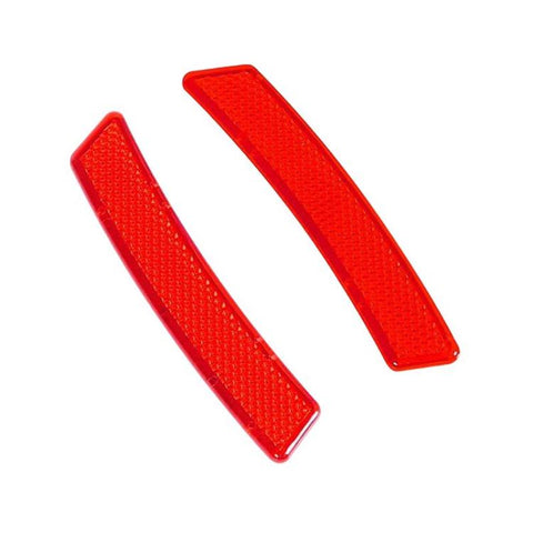 2pcs Universal Car Fender Reflective Sticker Body Warning Decal