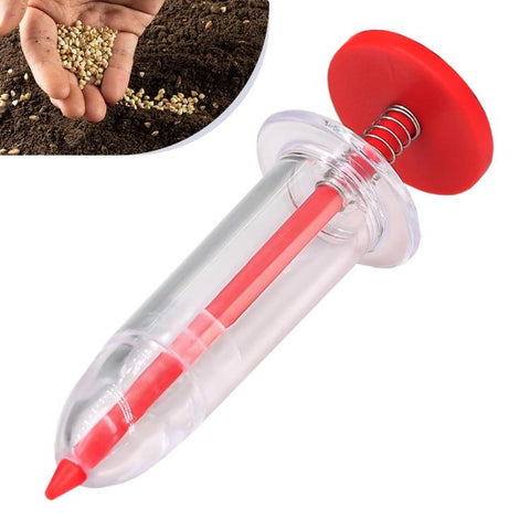 3pcs Garden Bonsai Syringe-Type Seed Planter Handheld Planting Seedling Tool