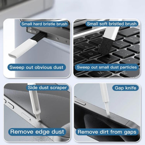 22-in-1 Electronics Cleaning Kit with Pop-Up Case All-in-One Tool Set for Keyboard, Phone, Camera, Earbuds