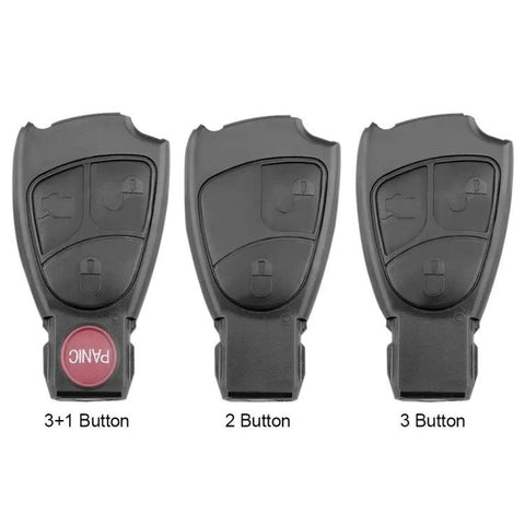 For Mercedes-Benz Car Remote Key Shell, 2 Buttons, 3 Buttons, 3+1 Buttons