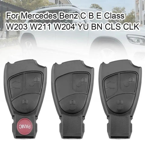 For Mercedes-Benz Car Remote Key Shell, 2 Buttons, 3 Buttons, 3+1 Buttons