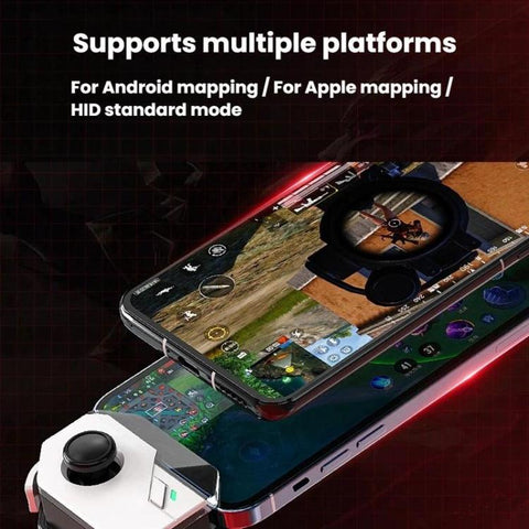 Mobile Game Controller Gamepad With Physical Auxiliary 3D Mobile Joystick, MeMo MB02