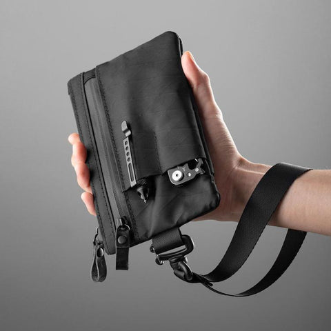 RFID-Blocking Card Wallet XPAC Coin Key Pouch Travel Document Clutch