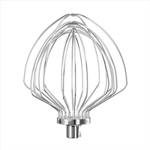11-Wire Stainless Steel Whisk Attachment for KitchenAid 7 Quart Bowl-Lift Stand Mixer