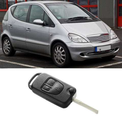 For Mercedes-Benz Car Remote Key Shell Without Light / Small Key Blank, 3 Buttons