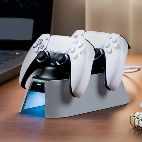 For PS5 ipega KD28 Handheld Fast Charging Dock Dual-Charging Game Controller Charger, KD28