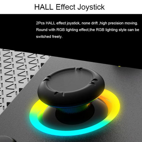 Multi-Function Retractable Wireless Gaming Controller With Dual Vibration 6-Axis Motion Sensing Rapid Fire Function