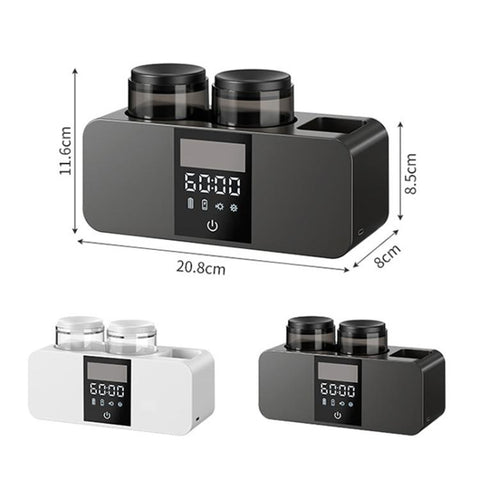 UV Sterilizing Smart Toothbrush Holder With Drying Function Wall-Mounted Mouthwash Cup Set