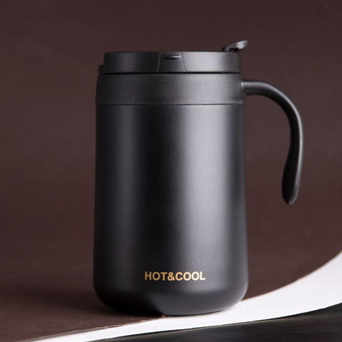 Portable Outdoor Coffee Maker Cup Stainless Steel Thermos Home Coffee Cup Drip Set, Black Cup+Drip Tray, Black Cup+Drip Tray+Spoon, White Cup+Drip Tray, White Cup+Drip Tray+Spoon