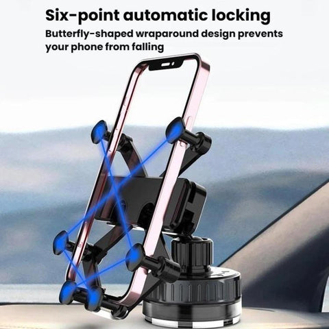 Rotating Car Phone Mount Universal Suction Cup Navigation Holder