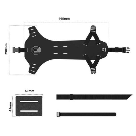 ENLEE EN-S26 Bike Quick-Release Saddle Bag Mount MTB & Road Bike Saddle Bag Holder