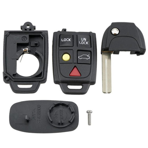 For Volvo Folding Car Remote Key Shell