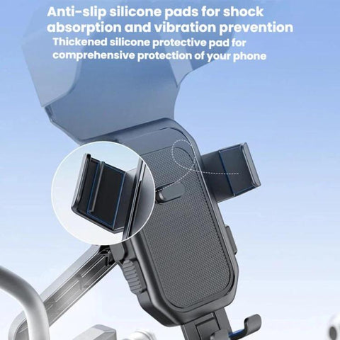 Universal Mirror Mount Phone Holder For Motorcycles Bicycles