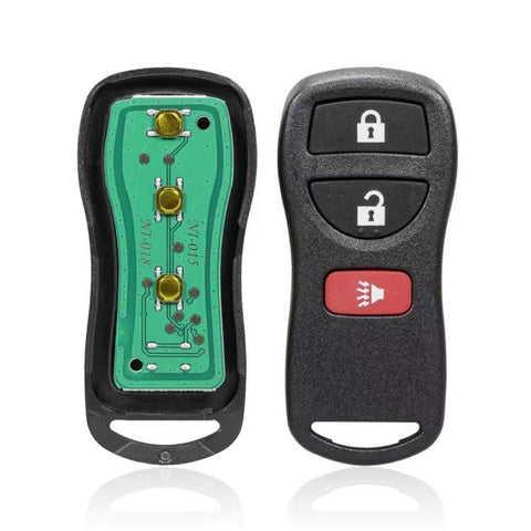 For Nissan 315MHz Radio Wave Car Remote Control, 3 Buttons, 4 Buttons