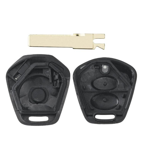 For Porsche Straight-Type Car Key Remote Control Shell, 2 Buttons, 3 Buttons