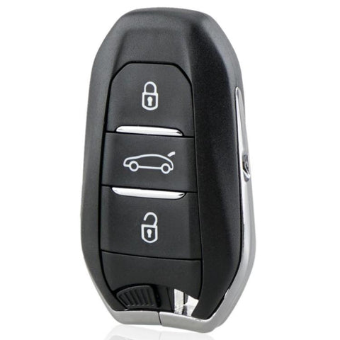 For Peugeot Fully Intelligent 433MHz FSK Car Key Remote Control