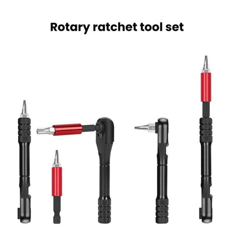 ENLEE EN56 12pcs Bike Ratchet Wrench Set Multifunctional Portable Bicycle Repair Tool Kit, EN56 12pcs