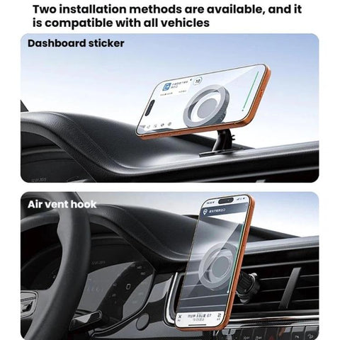 Universal Magnetic Car Phone Mount, 3MCT-17 Adhesive, FCT-17 Hook