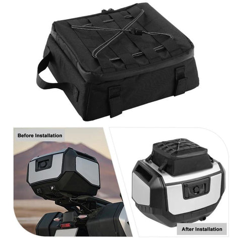 For BMW R 1300 GS Waterproof Top Bag Motorcycle Trunk Touring Luggage Bag