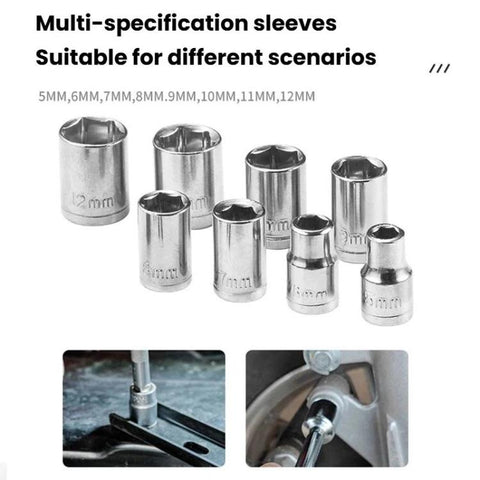 25pcs /Set Manual Screwdriver Bit Socket Combination Tool