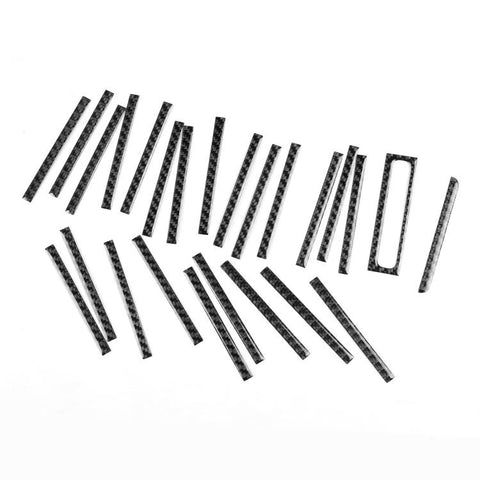 For Volkswagen Magotan / CC 25pcs /Set Left Hand Drive Storage Compartment Cover Panel Sticker