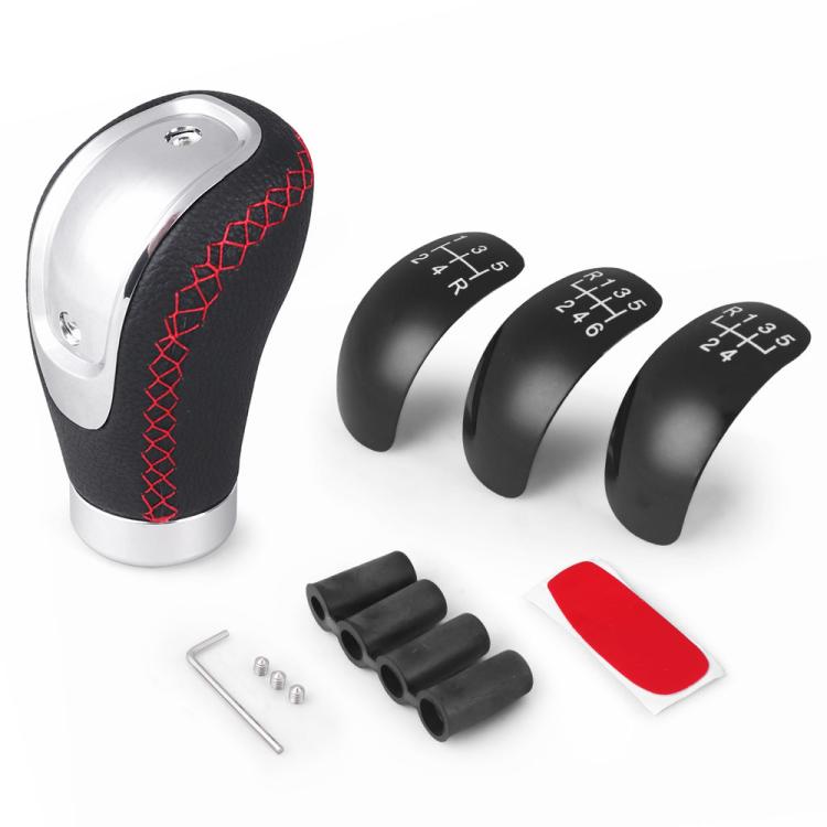 Automotive Aftermarket PU Shift Knob Gear Shift Lever With 3-Position Dial