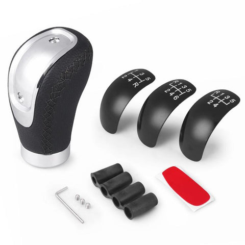 Automotive Aftermarket PU Shift Knob Gear Shift Lever With 3-Position Dial