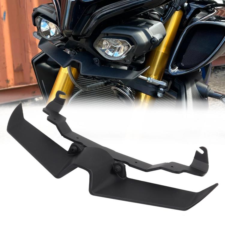 For Yamaha MT-10 / MT-10 SP Front Headlight Bird Beak Fairing Lower Cover Spoiler, Black, Carbon Fiber