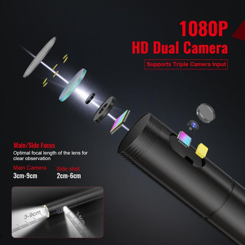 Industrial Endoscope HD Camera Pipe Inspection Instrument, HABOTEST HT669A, HABOTEST HT669A-PRO