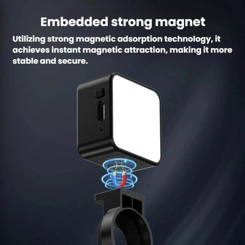 For DJI Osmo Pocket 3 Desiontal PM-06 Quick-Release Magnetic Fill Light Portable Light For Action Cameras, PM-06