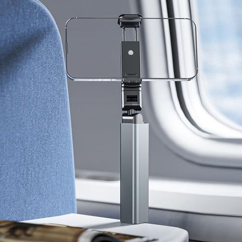 Portable Foldable Rotating Extendable Storage Phone Holder With Clip