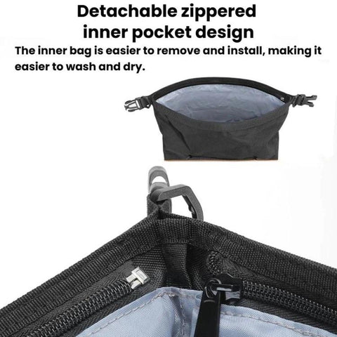 WEST BIKING Motorcycle Large-Capacity Rear Seat Bag Riding Modular Hanging Bag, 20L, 30L