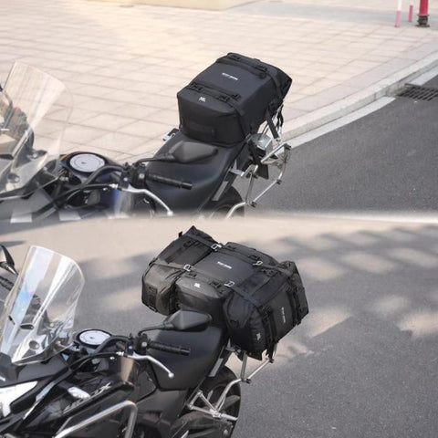 WEST BIKING Motorcycle Large-Capacity Rear Seat Bag Riding Modular Hanging Bag, 20L, 30L