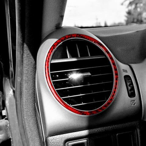 For 1999-2005 LEXUS IS300 2pcs /Set Defogger Vent Trim Stickers