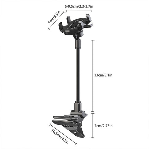 Universal Phone Holder For Recording Live Streaming Teaching Videos Of Guitar/Bass/Ukulele