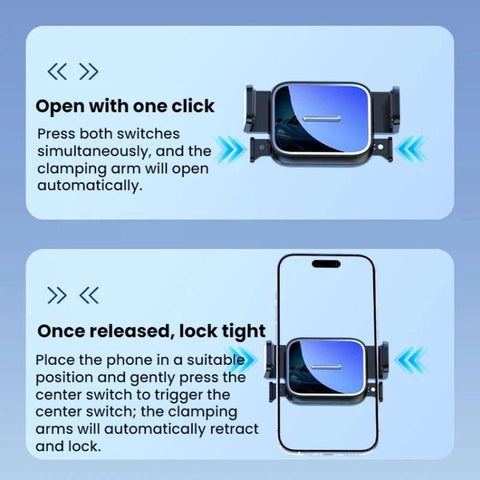 Car Navigation Air Vent Horizontal Vertical Phone Holder