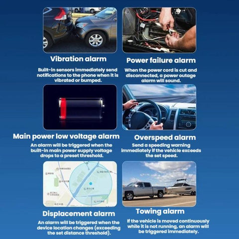 Car GPS Multi-Mode Satellite Anti-Theft Positioning Tracking Device+Lifetime Platform, 2G-D Standalone, 4G-SA-D Standalone