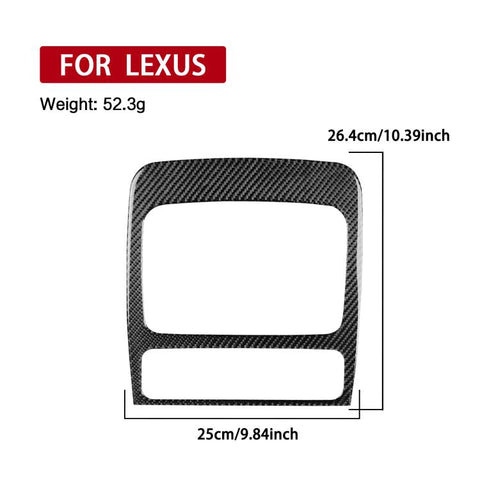 For 1999-2005 LEXUS IS300 2pcs /Set Center Console Air Vent Trim Sticker