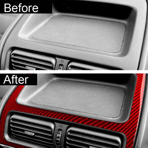 For 1999-2005 LEXUS IS300 2pcs /Set Center Console Air Vent Trim Sticker