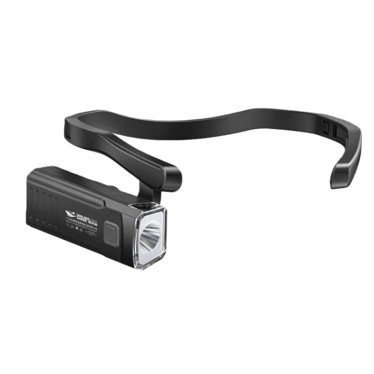SMILING SHARK TD-0284-S High Brightness Rechargeable Ear-Mounted Headlamp Outdoor Light For Night Running & Fishing