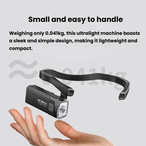 SMILING SHARK TD-0284-S High Brightness Rechargeable Ear-Mounted Headlamp Outdoor Light For Night Running & Fishing