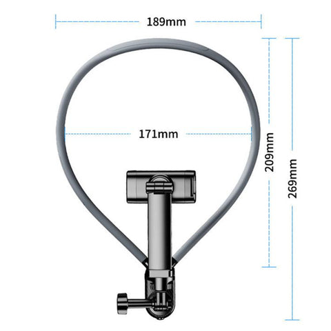 SCS-NH001 First Person View Neck & Chest Phone Mount Anti-Shake Hands-Free Holder For Shooting, SCS-NH001