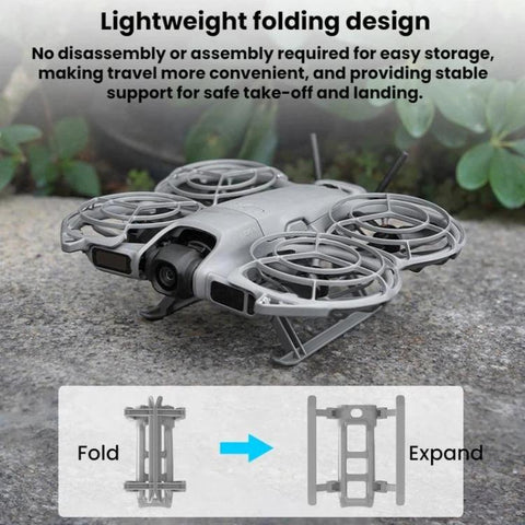 For DJI Neo 2 BRDRC Drone Foldable Height-Increasing Protective Landing Gear