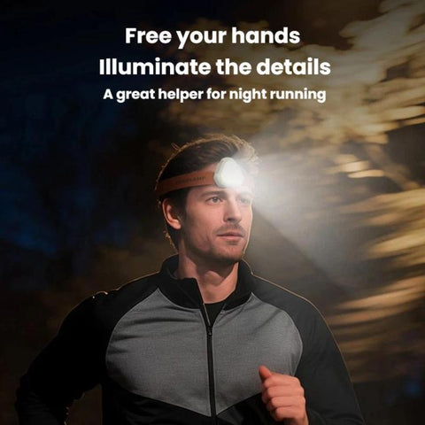 SMILING SHARK TD-0276-S Mini COB Headlamp For Night Running High Bright Flood Light Work Light