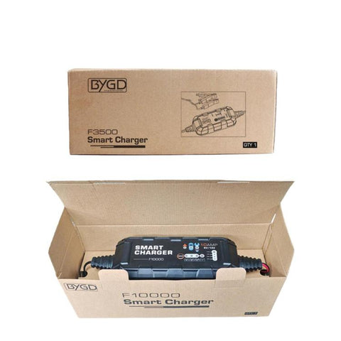 110V Eight-Stage Intelligent Motorcycle Lithium Battery Charger