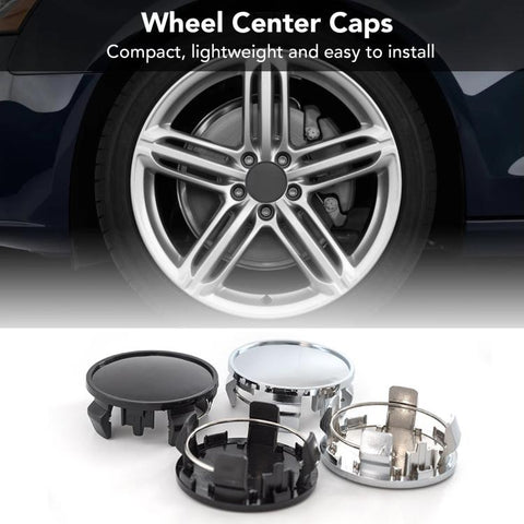 4pcs /Set 62mm Outer Diameter Blank Modified Wheel Hub Center Cap